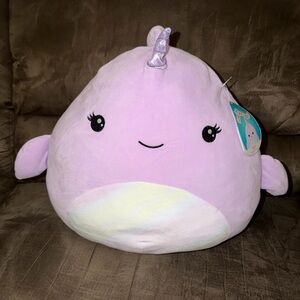 Squishmallows Naomi Plush - Light Purple Unicorn
